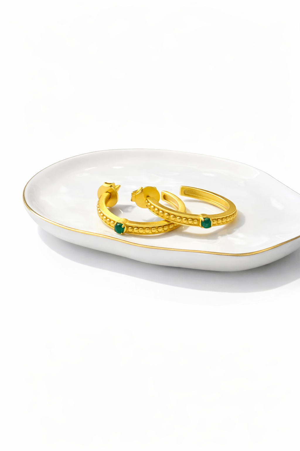 Tegan Hoops Green