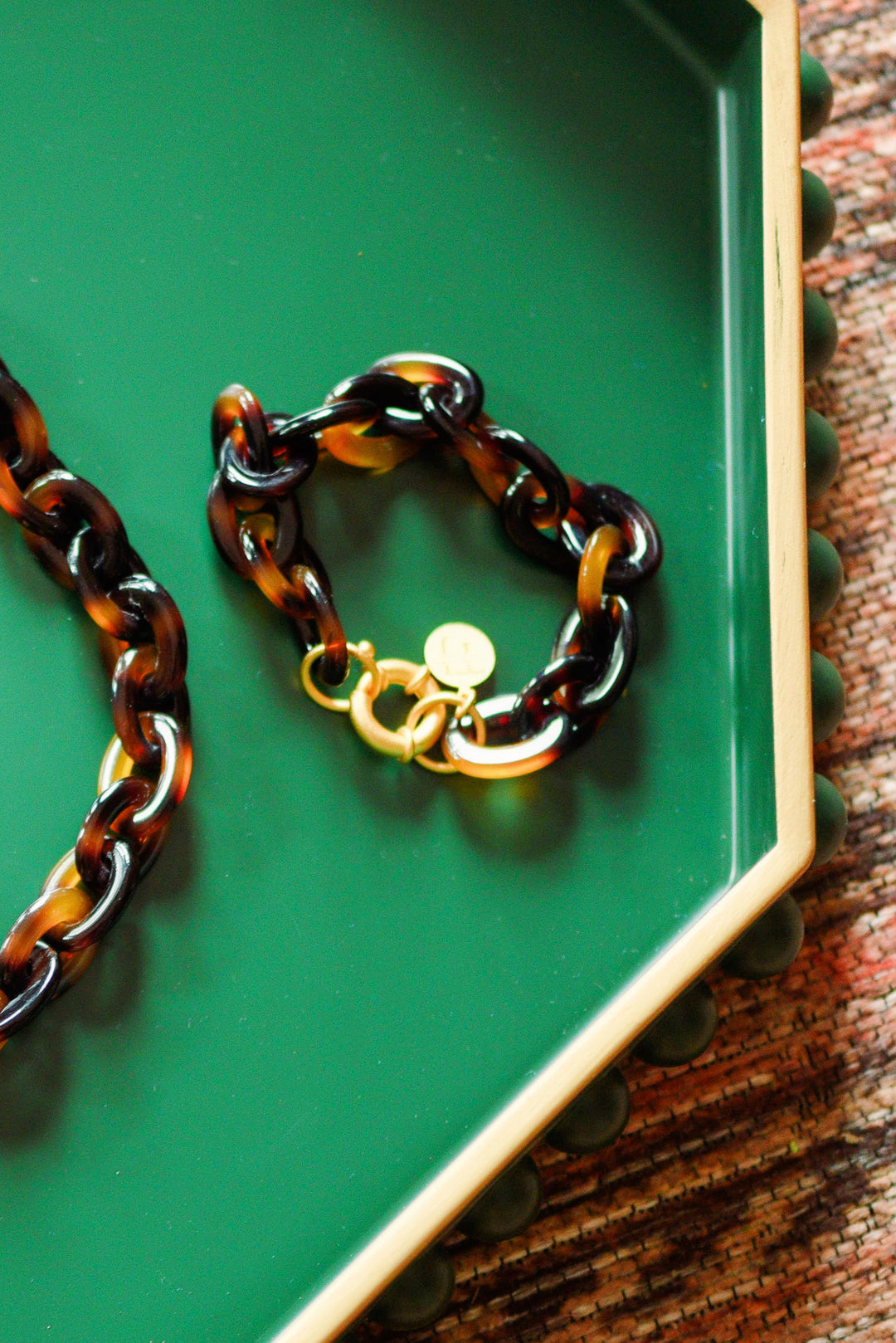 Tortoise Link Bracelet