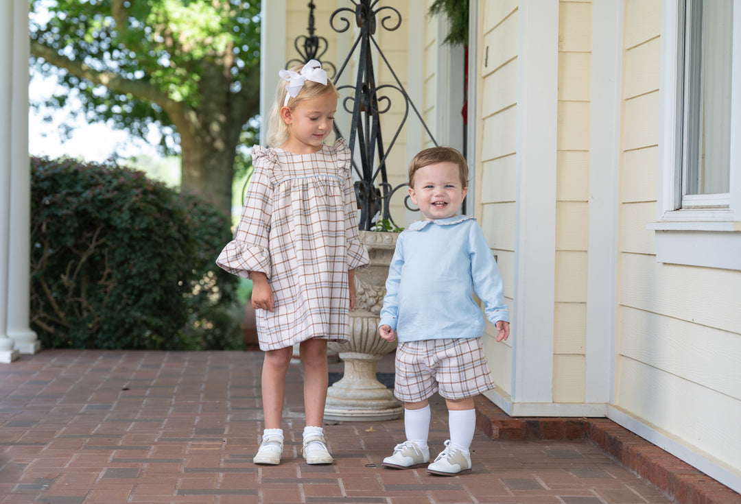 John Timeless Tartan Short Set