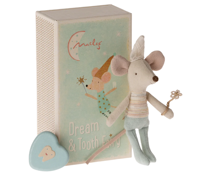 Maileg Tooth Fairy Little Brother in Matchbox