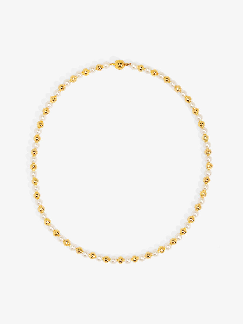 Mixed Bead Magnet Necklace