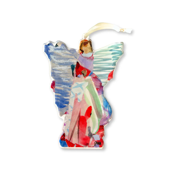 Angel Of Glory Acrylic Ornament