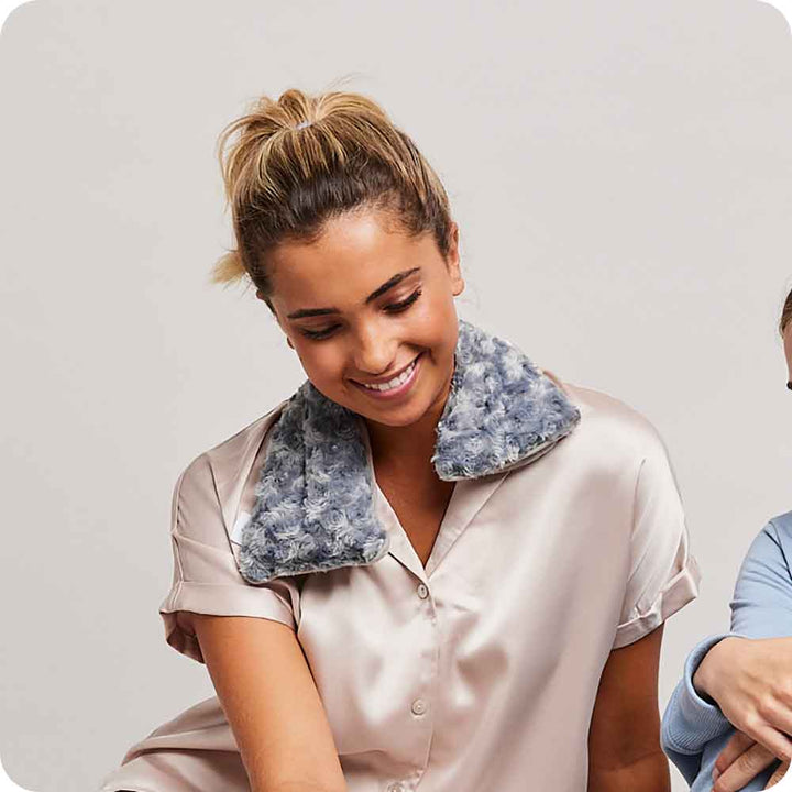Warmies Curly Gray Neck Wrap