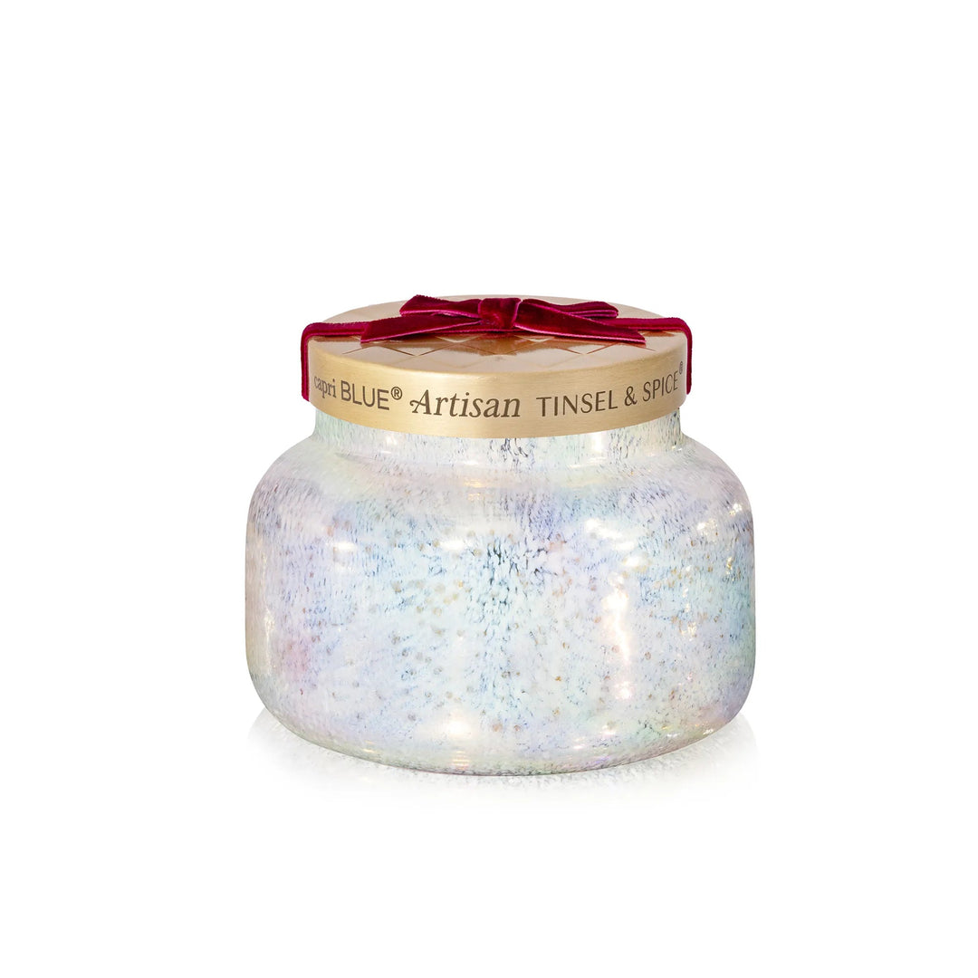 Capri Blue Tinsel & Spice Winter Bazaar Signature Candle 19 oz