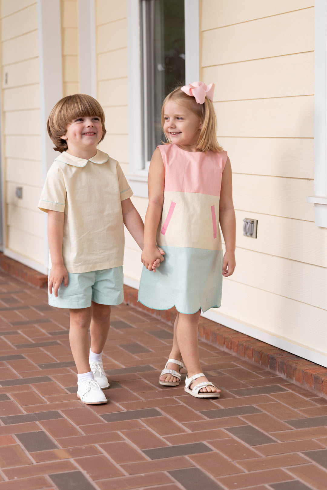 Pierce Yellow Sorbet Short Set