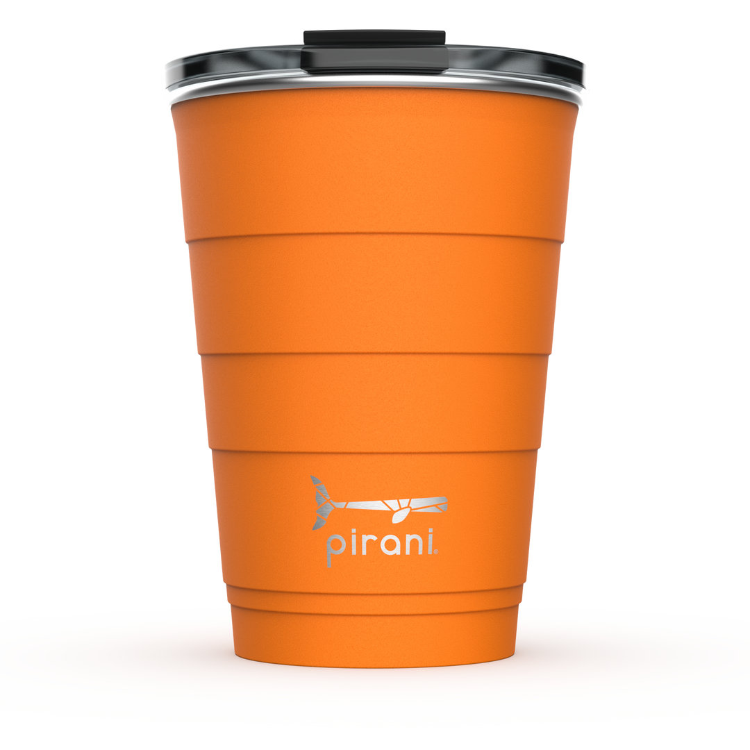 Insulated Stackable Tumbler w/Screw On Lid 16oz