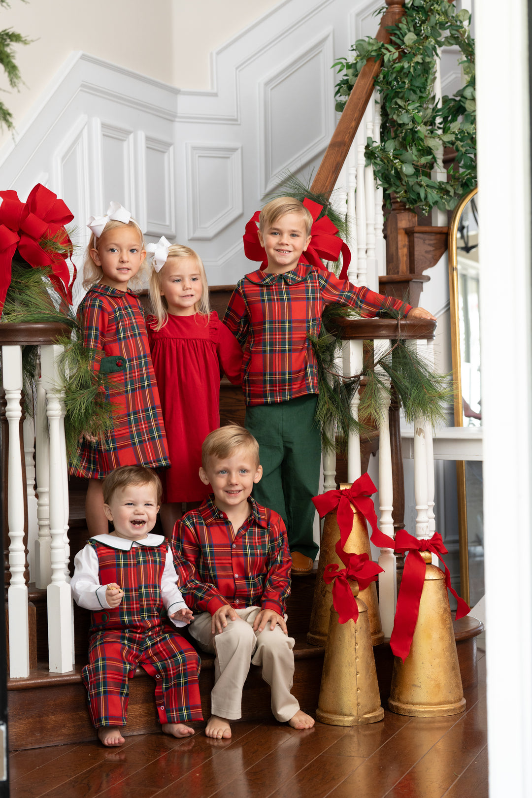 Leigh Yuletide Tartan Dress The Oaks Apparel Co. Leigh Yuletide Tartan Dress The Oaks Apparel Co.