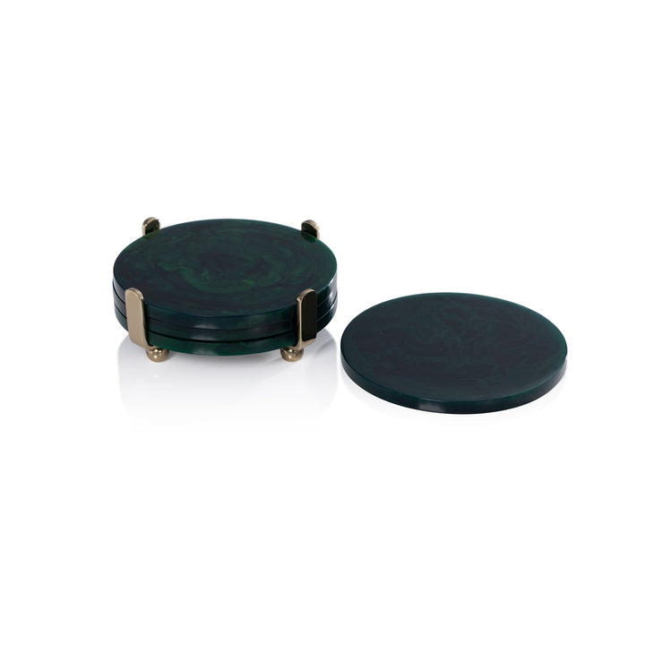 Spiga set/4 Coasters on Stand