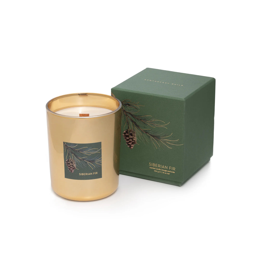 Zodax Wood Wick Candle