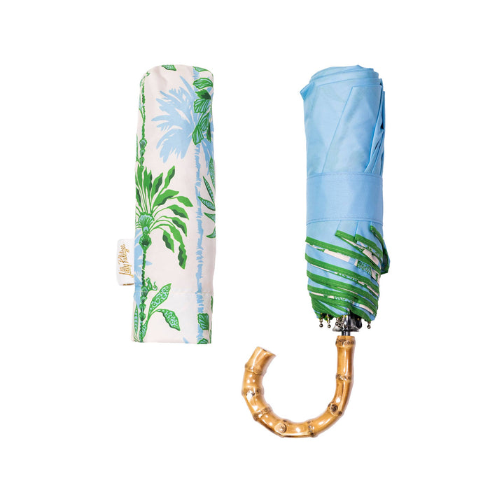 Lilly Pulitzer by Lifeguard Press - Travel Umbrella, Swayin in the Breeze