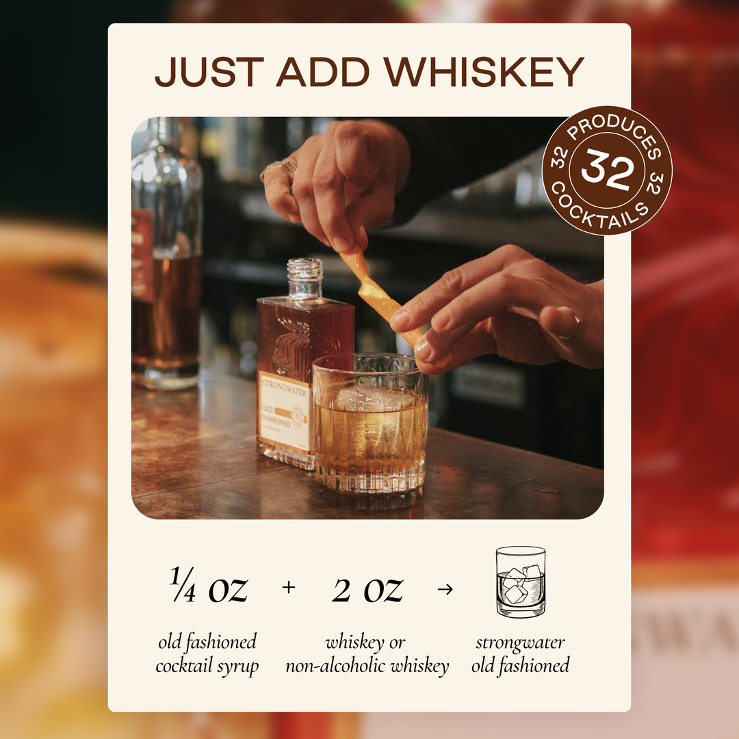 Strongwater - Old Fashioned Cocktail Mixer Syrup