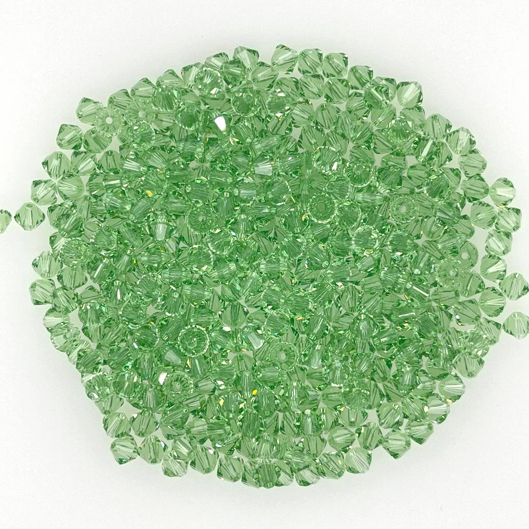 bara boheme - Crystal BTY | Gold Filled Beaded Bracelet: Chrysolite / 14KG Filled / Stretchy 6.5"