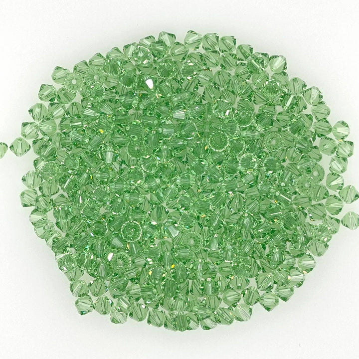 bara boheme - Crystal BTY | Gold Filled Beaded Bracelet: Chrysolite / 14KG Filled / Stretchy 6.5"