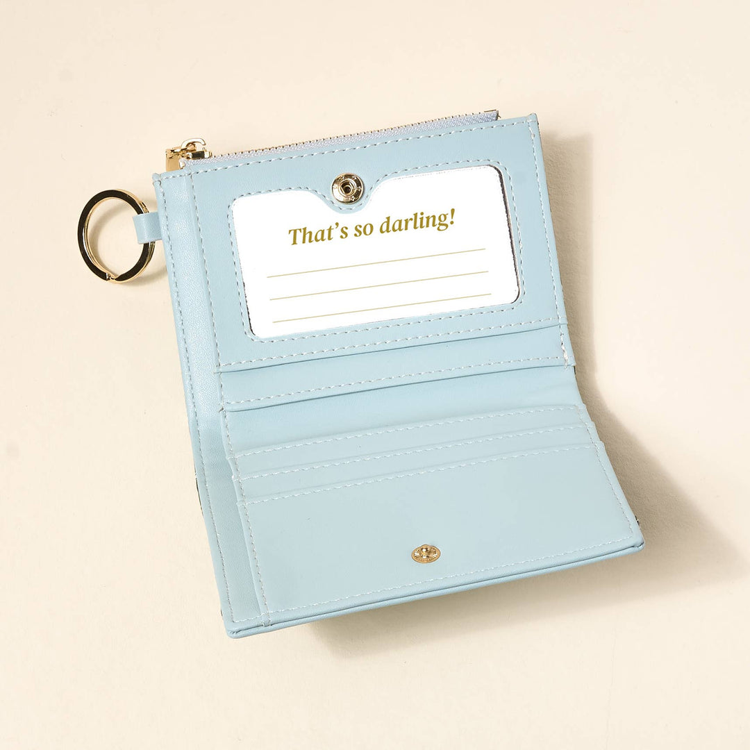 The Darling Effect - Luxe Pocket Wallet–Everbloom Forest Green