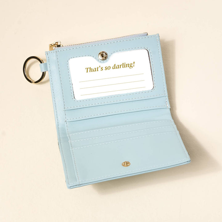 The Darling Effect - Luxe Pocket Wallet–Everbloom Forest Green