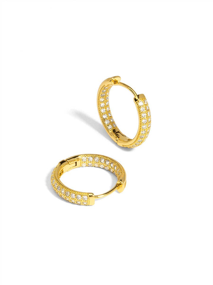 rho - PavŽ Round Huggies: Gold/Clear