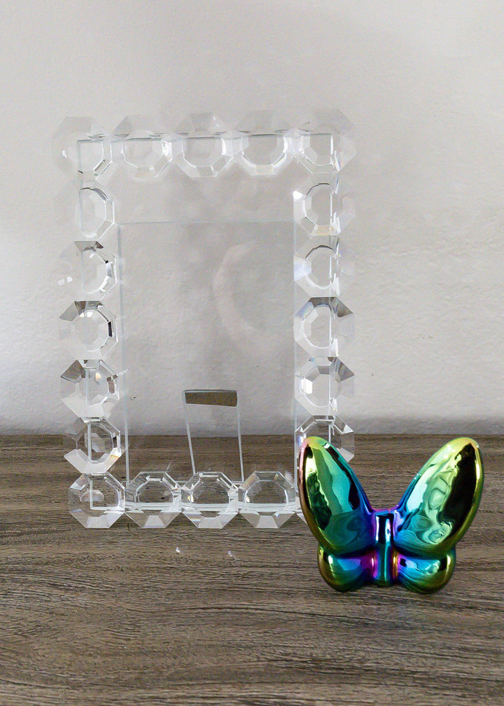Lainy Home - Le Mariposa Exclusive Crystal Butterfly Home Decor in Solid Iridescent