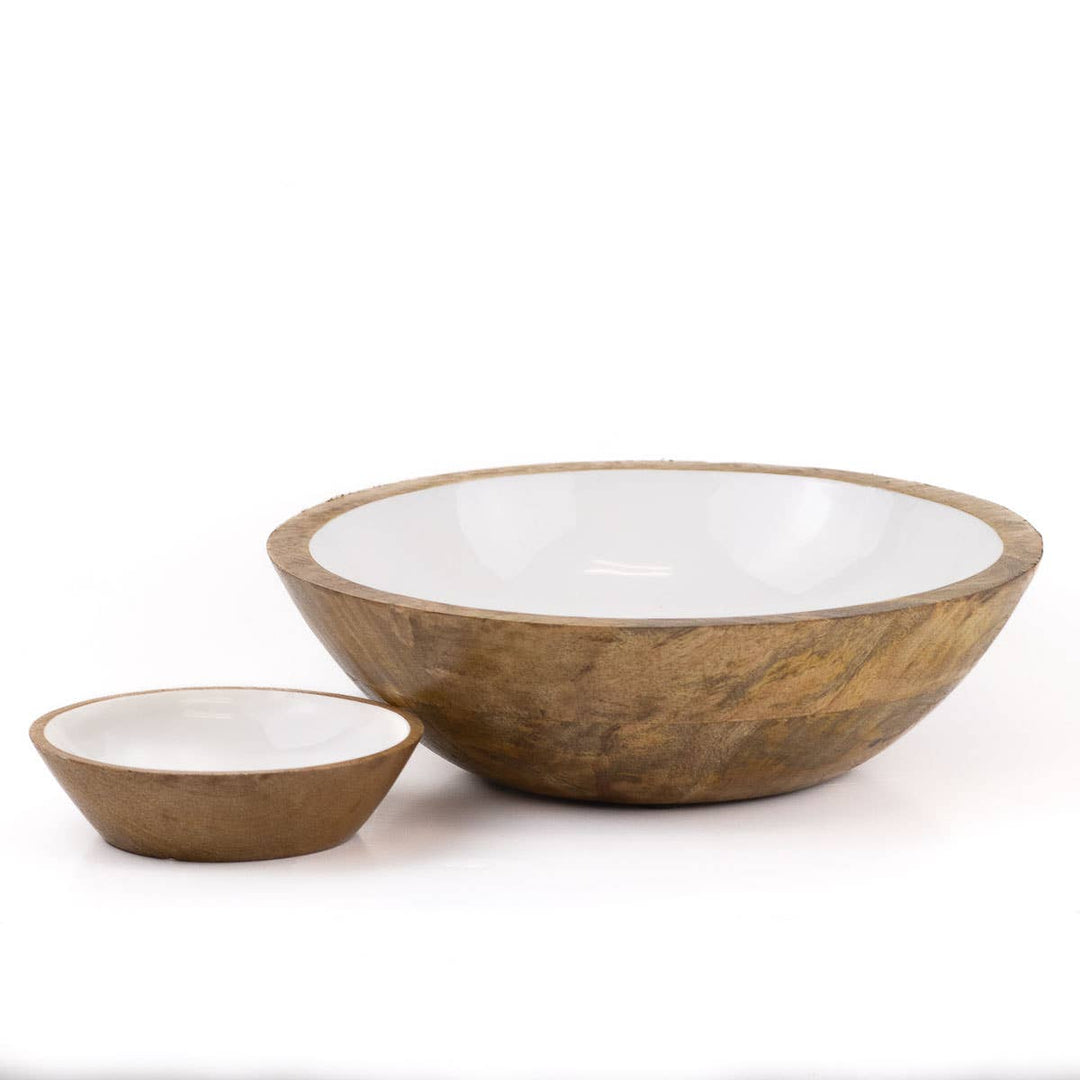 The Royal Standard - Hogan Dip Bowl   Natural/White   5.25x1.5