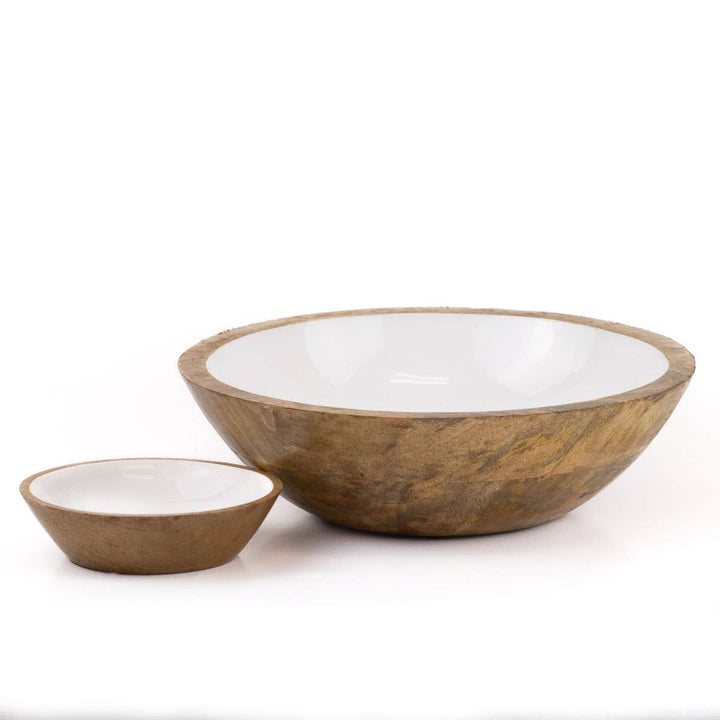 The Royal Standard - Hogan Dip Bowl   Natural/White   5.25x1.5
