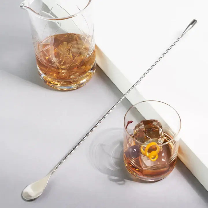 Viski - Harrison Polished Stainless Steel Weighted Barspoon
