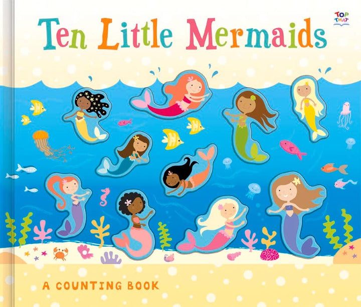 Independent Publishers Group - Ten Little Mermaids: Board Book / 10 x 8.5 x 0.80 / 20
