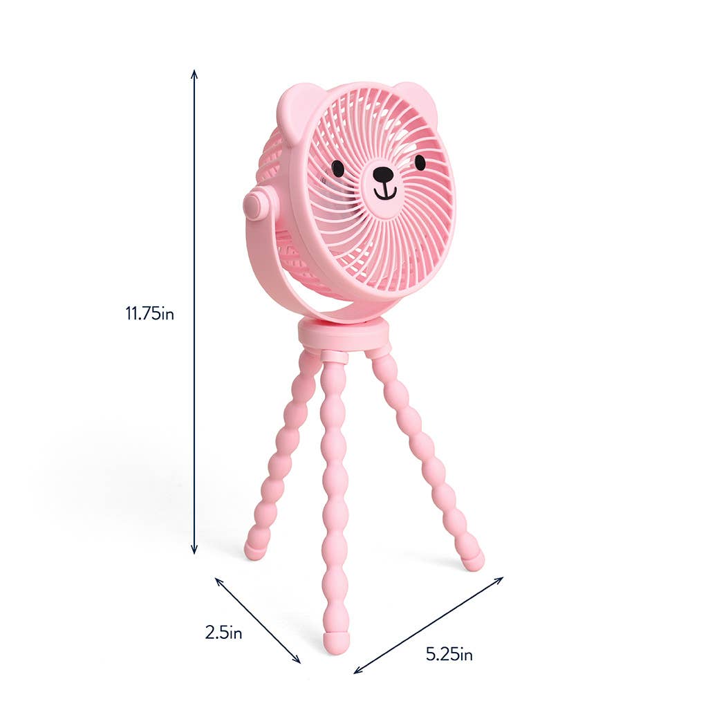Itzy Ritzy - *NEW* Itzy Breeze 3-Speed Stroller Fan™: Pink