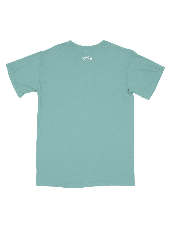 30A Gear - 30A Beach Happy Minimalistic T-Shirt: Blue / XXL