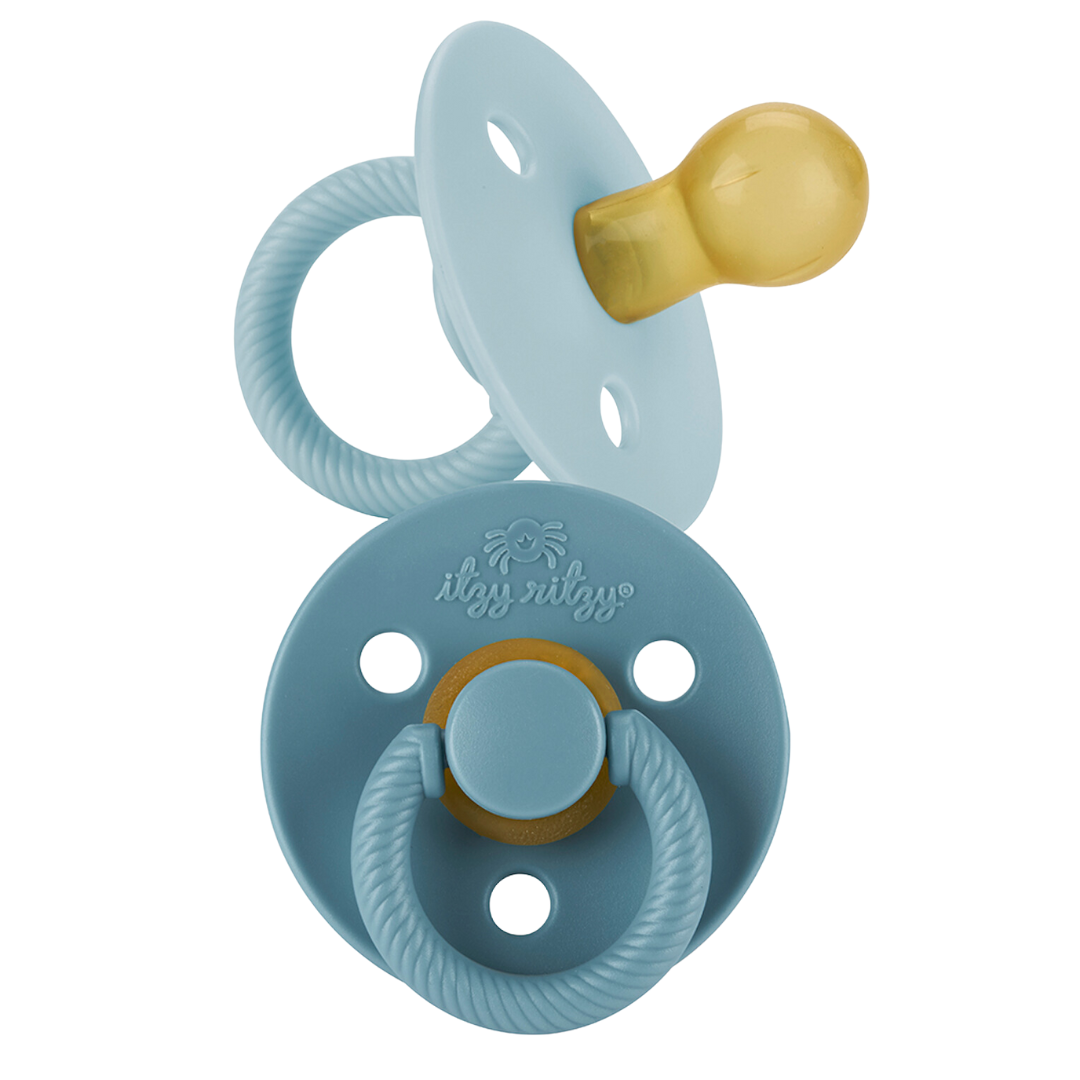 Itzy Ritzy - *NEW STYLES* Itzy Soother™ Natural Rubber Paci Sets: Harbor + Coast 6-18 M