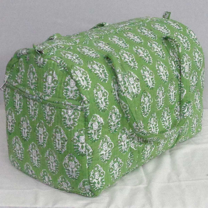 Ayras World - Boota Celadon Green Duffle /Weekend Bag/Travel Bag/Gym Bag