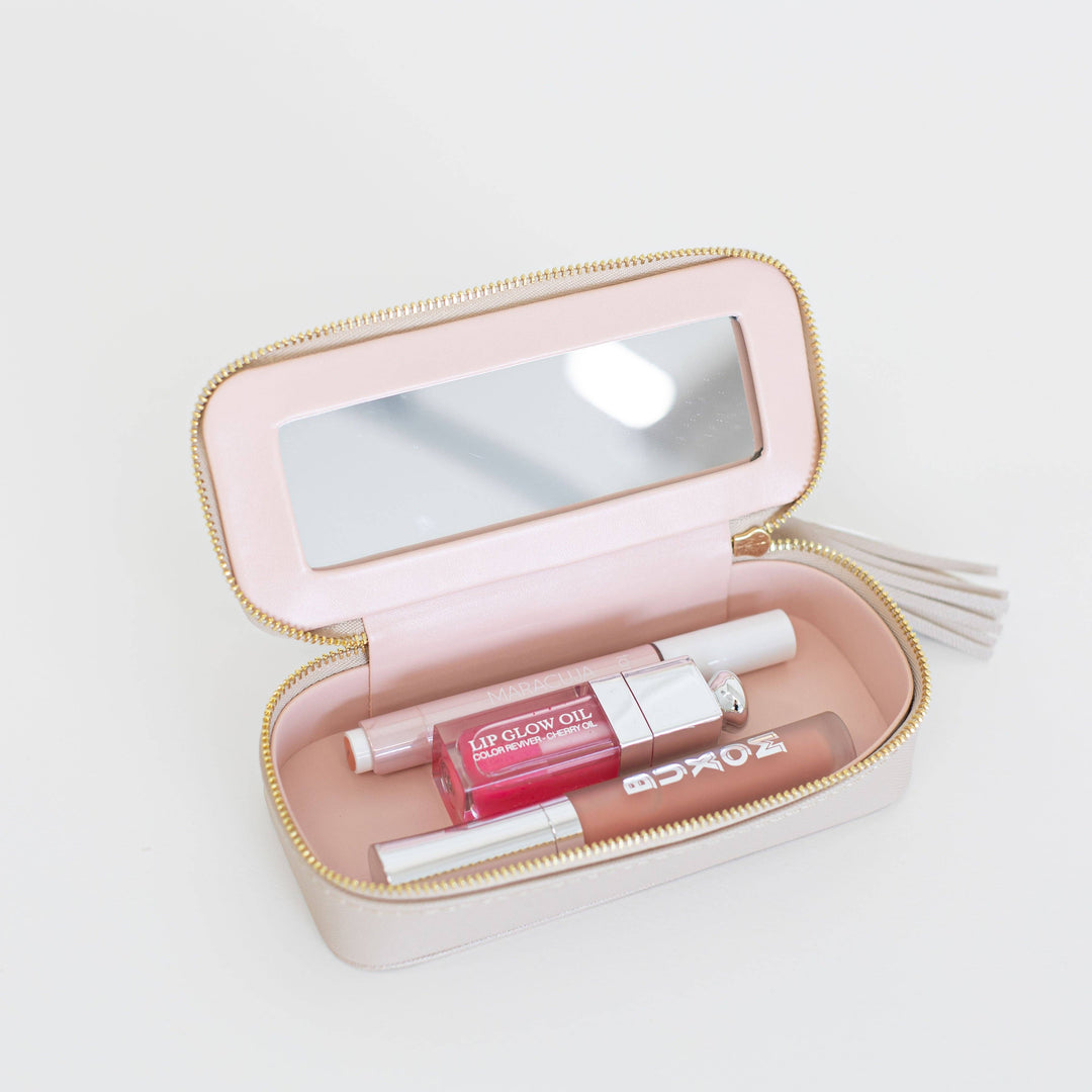 Hollis - Lipstick Case: Nude