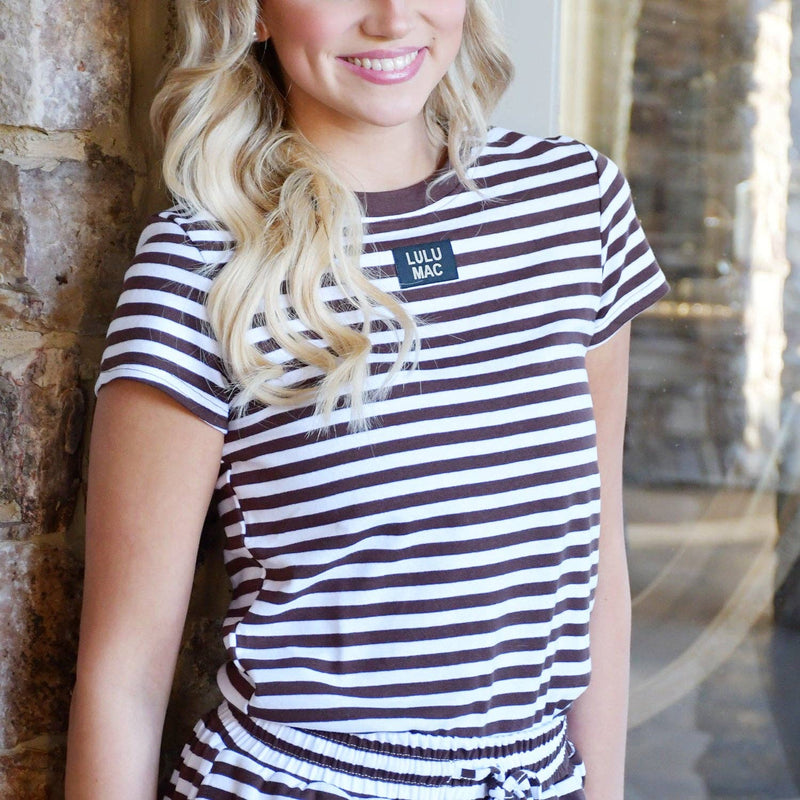 LULU MAC SS Baby Doll Top