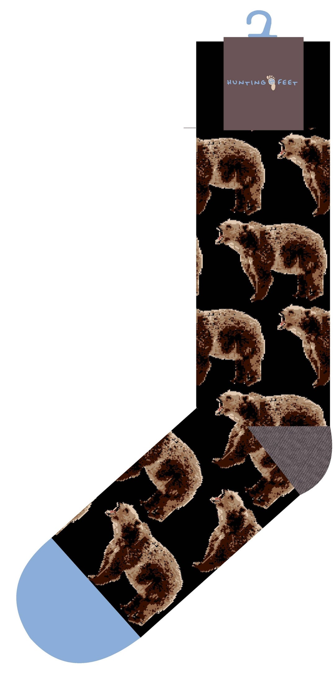 hunting feet - GRIZZLY BEAR - BLACK