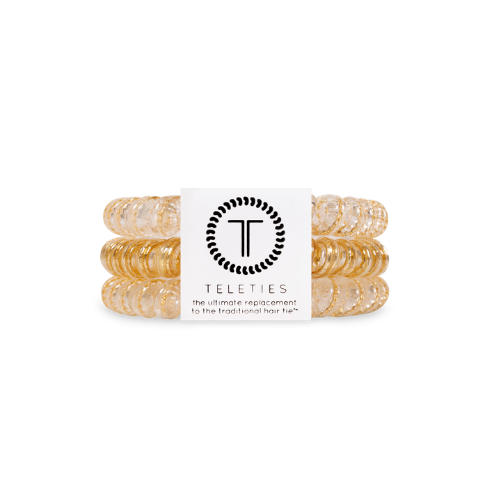 TELETIES - Spiral Hair Coils | Small | Luxury Living Hair Ties