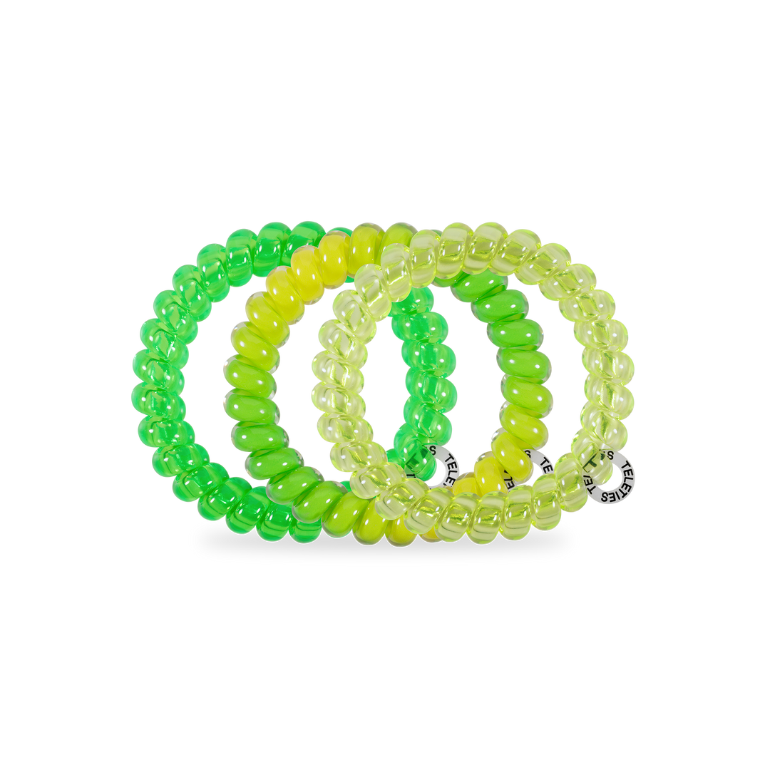 TELETIES - Spiral Hair Coils | Large | Glow For It
