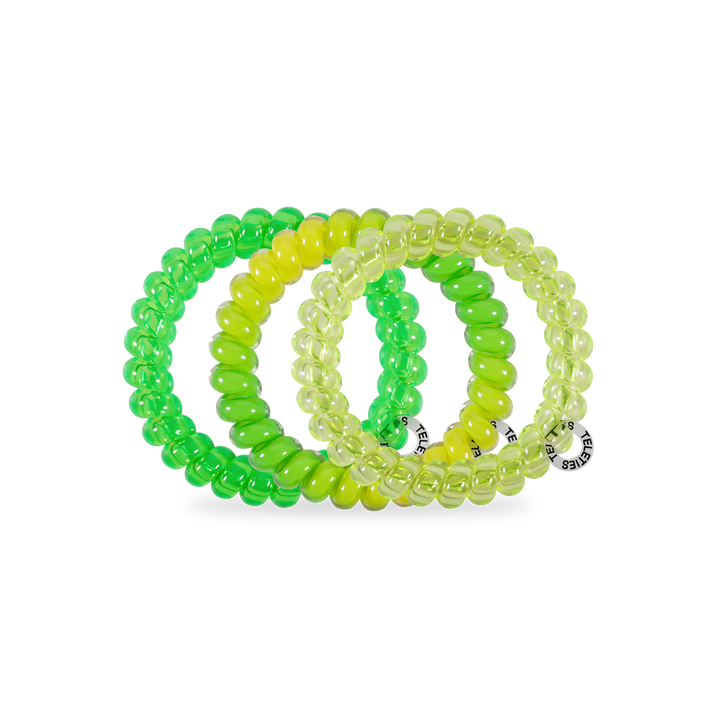 TELETIES - Spiral Hair Coils | Large | Glow For It