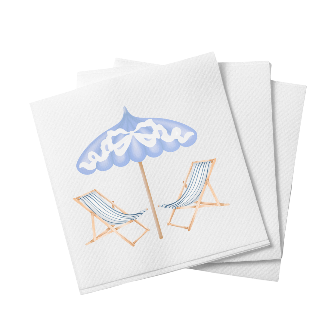 Busy Bee Gift - Summer Coastal Cocktail Napkins | Set of 20