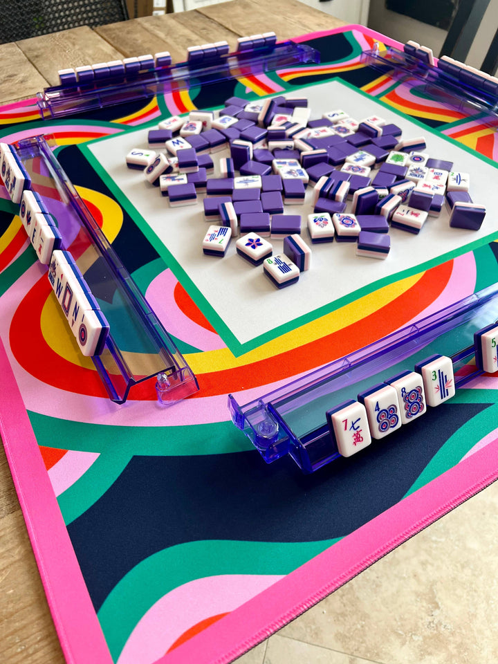 TAYLOR GRAY - Mahjong Mat Swirls