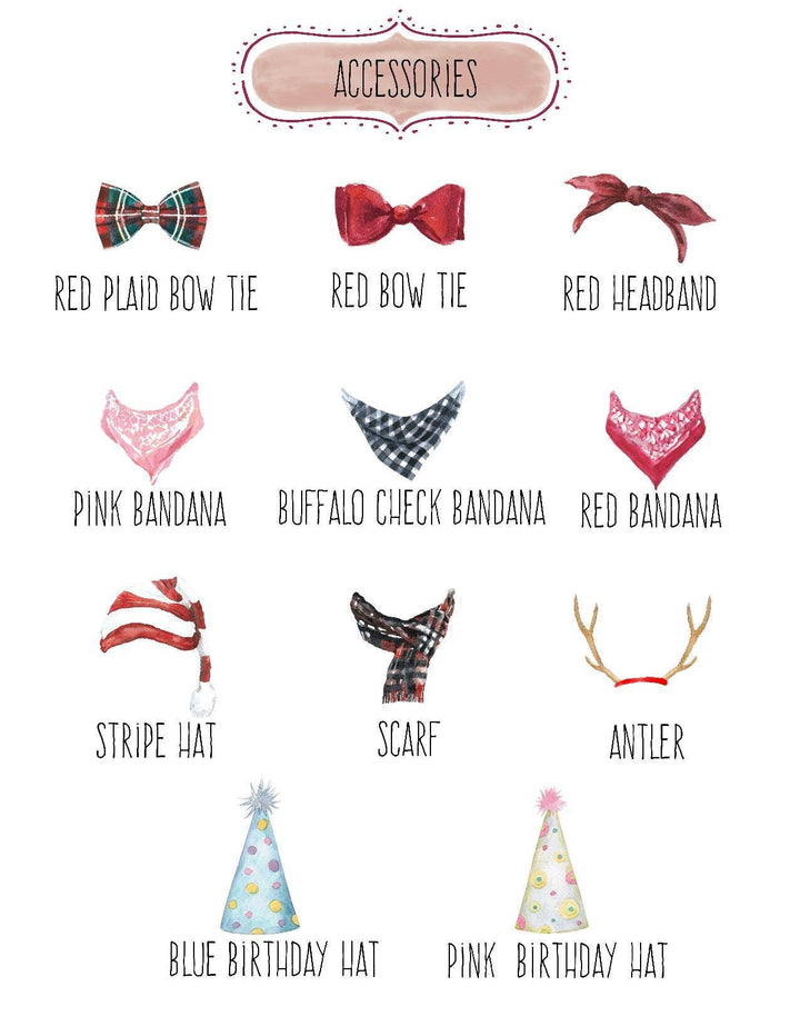 The Preppy Pineapple Home - Custom King Charles Spaniel Dog Towel: No Accessory / Wingback Chair