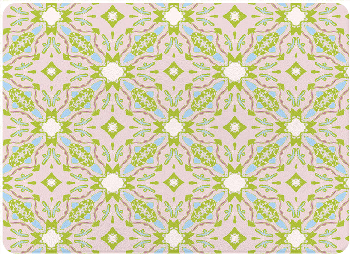 Marye-Kelley - GB783- Lagos Blush by Laura Park Glass Cutting Board: Small Rectangle(8" x 11")