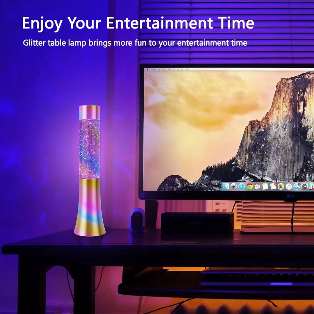 Tech Mod Lava Lamps – Glitter Green