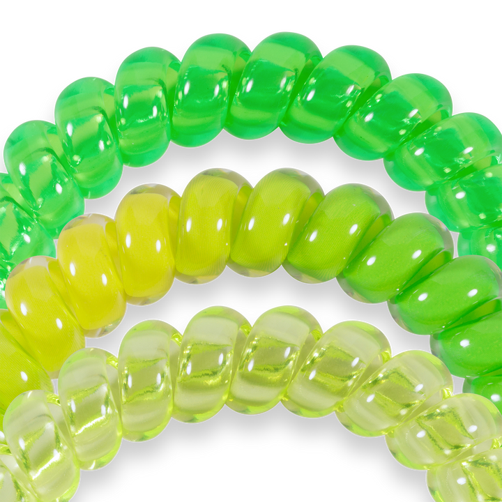 TELETIES - Spiral Hair Coils | Large | Glow For It