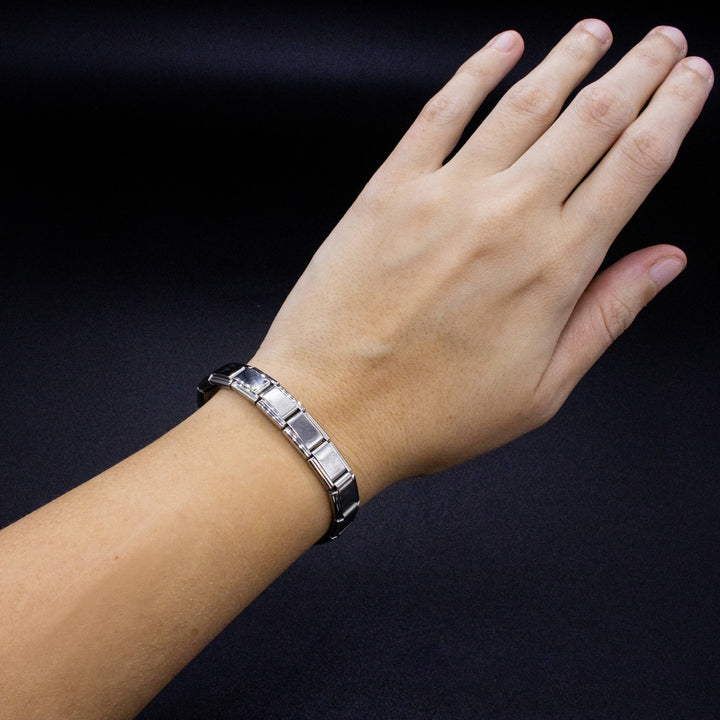 Natalia - Italian Charm Bracelet Starter - 316L Stainless Steel