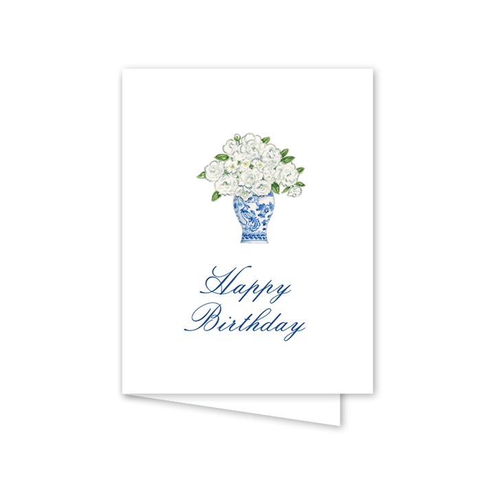 Dogwood Hill - Chinoiserie Gallery Birthday Card: Single Card