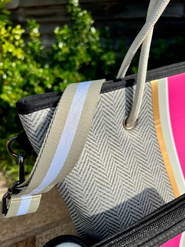 TAYLOR GRAY - The Cathy Mini Neoprene Tote and Wristlet | shoptaylorgray