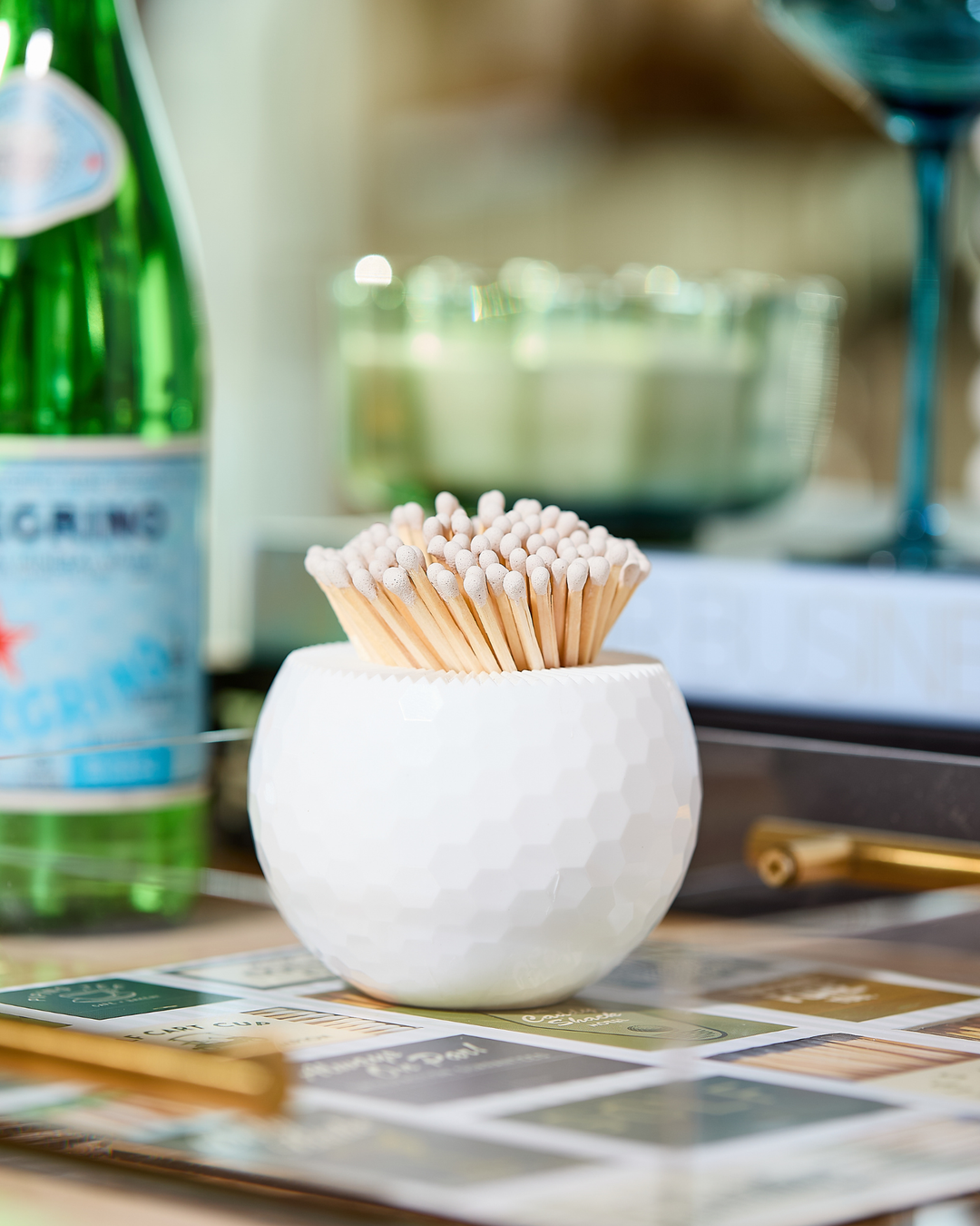 Tart By Taylor - Golf Match Striker | White Matches