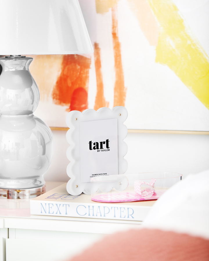 Tart By Taylor - White Acrylic Picture Frame