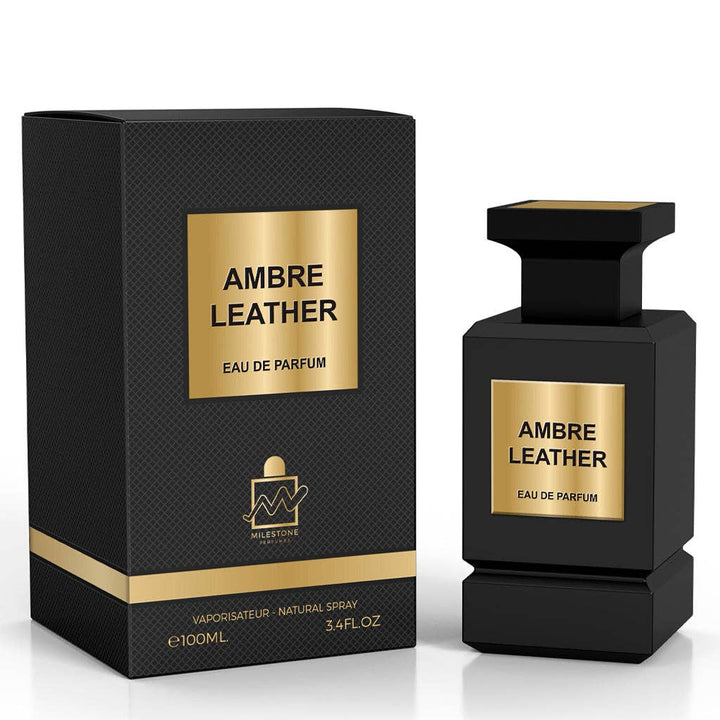 FRAGRANCE WHOLESALE LTD - MILESTONE Ambre Leather (Unisex) 100ML Eau De Parfum