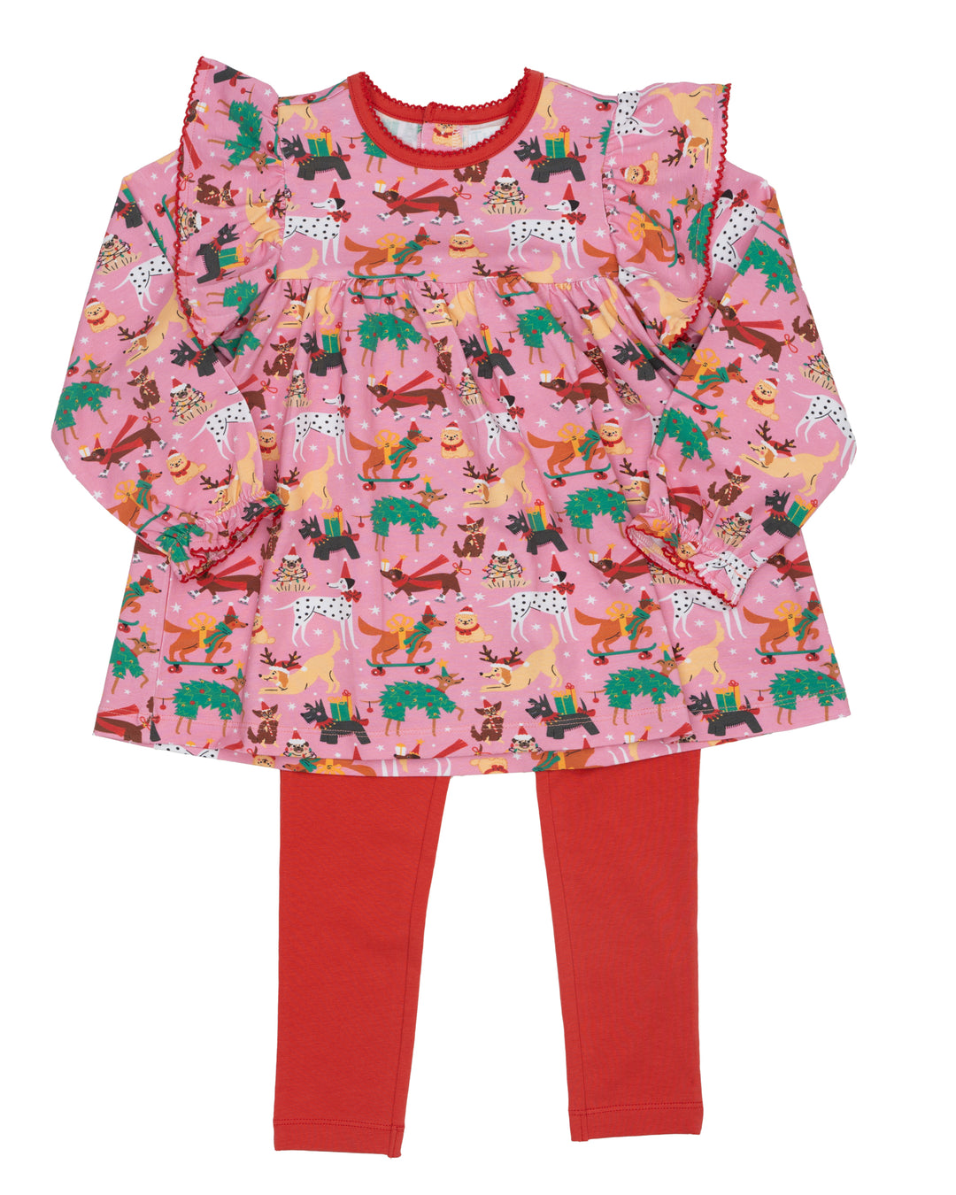 Mary Reese Jingle Bell Pups Legging Set