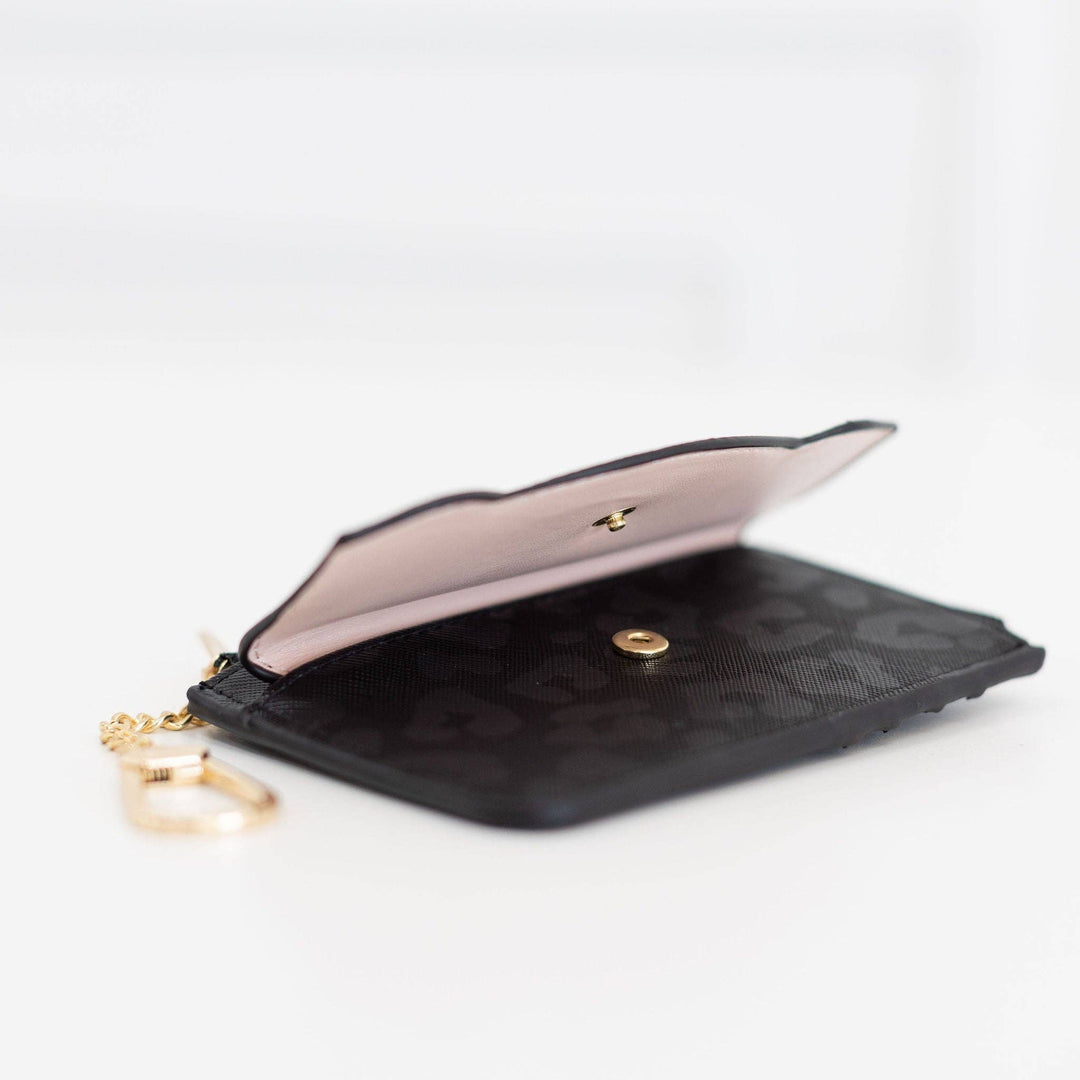 Hollis - Black Leopard Coco Card Holder