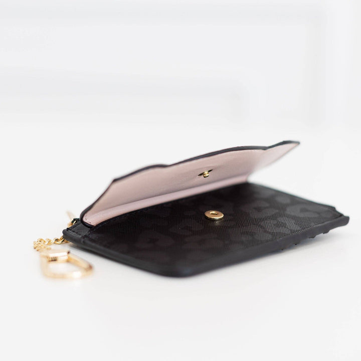 Hollis - Black Leopard Coco Card Holder